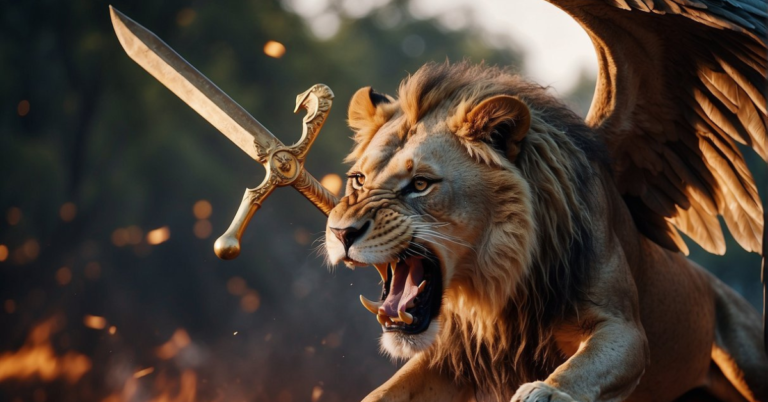 20+ Tattoo Symbols That Represent Strength I Am In Love With 2024 1 Tattoo Symbols That Represent Strength: A lion roaring with a shield and crossed swords, an anchor, and a phoenix rising from the ashes
