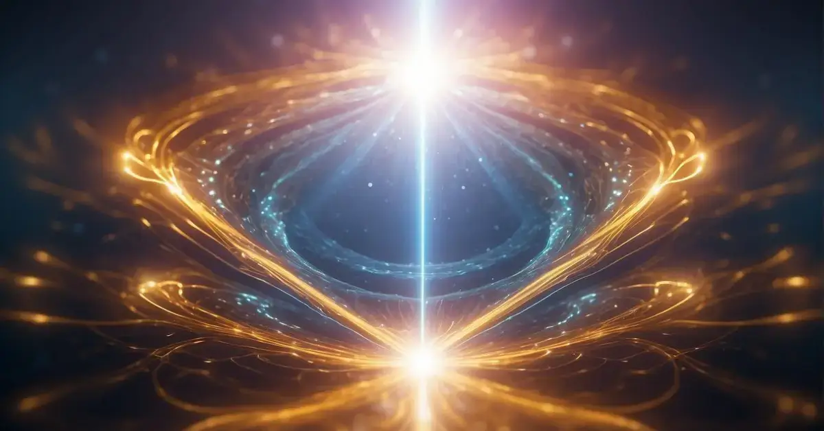 20+ Energy Healing Quotes I´m In Love With 2024 1 Energy Healing Quotes: A radiant light emanates from a central point, spreading outward in vibrant waves, symbolizing the flow of healing energy