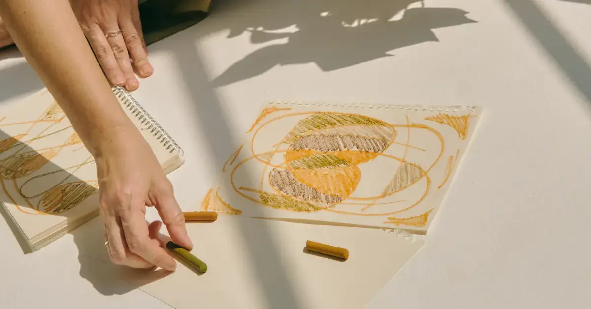 20+ Meditation Drawing 2024: List of Inspiration 1 Meditation Drawing: a person is drawing meditation art