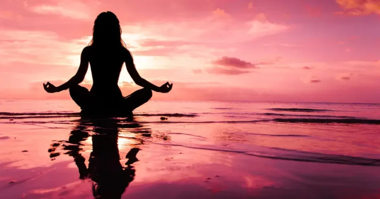Abraham Hicks Meditation: The Power of the Vortex 2024 6 abhraham hicks meditation: there is a woman meditating on the sea