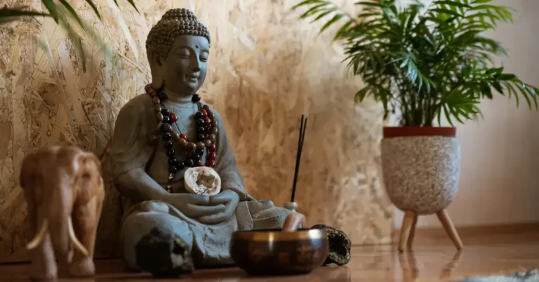20+ Spiritual Aesthetic Photography You Will Adore 2024 1 Spiritual Aesthetic Photography: a buddha and a flower are in the room