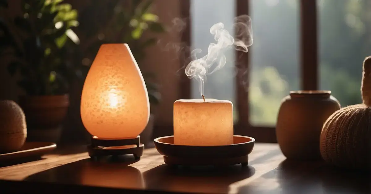 Spiritual Cleanse: Refresh Your Mind and Soul 2024 1 Spiritual Cleanse: A serene forest clearing with a flowing stream, surrounded by vibrant wildflowers and bathed in golden sunlight