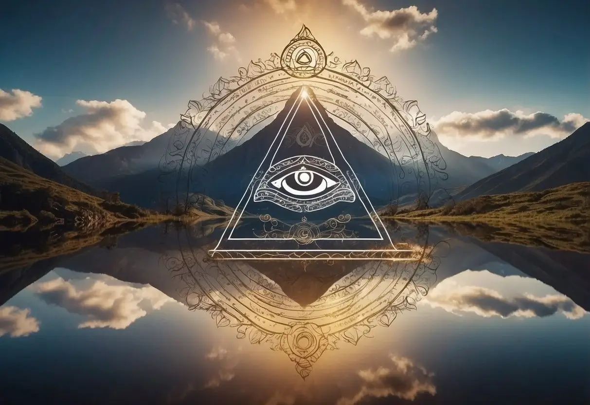 What Is A Third Eye: Explore Its Mystical Significance 2024 1 What Is A Third Eye: a third eye in a triangle