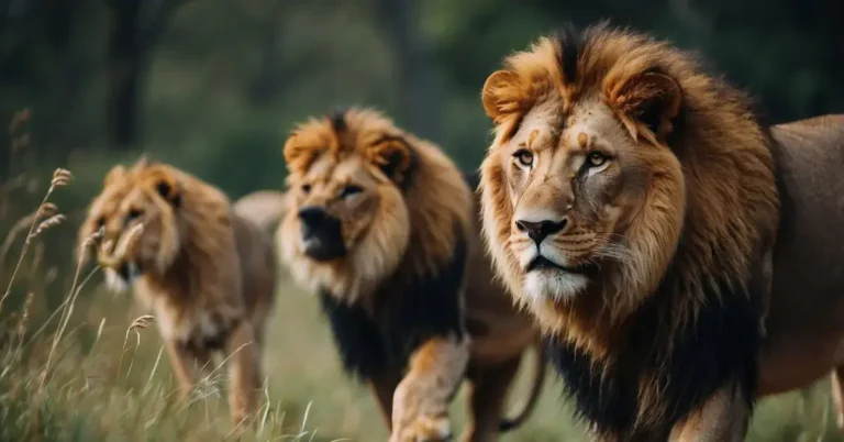 Spiritual Meaning of Lions in Dreams: Insights 2024 12 Lions roam through a dream, symbolizing strength and courage. They appear as powerful and majestic creatures, representing spiritual guidance and protection