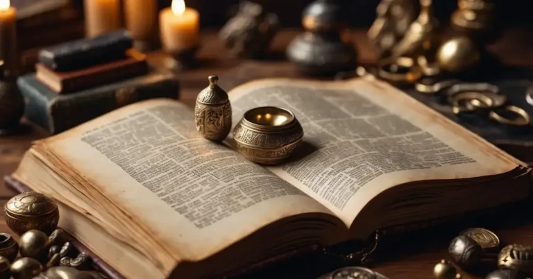 Ancestors Definition: Unraveling Our Family History 2024 7 Ancestors Definition: An open book surrounded by ancient artifacts and symbols, representing the concept of understanding ancestors